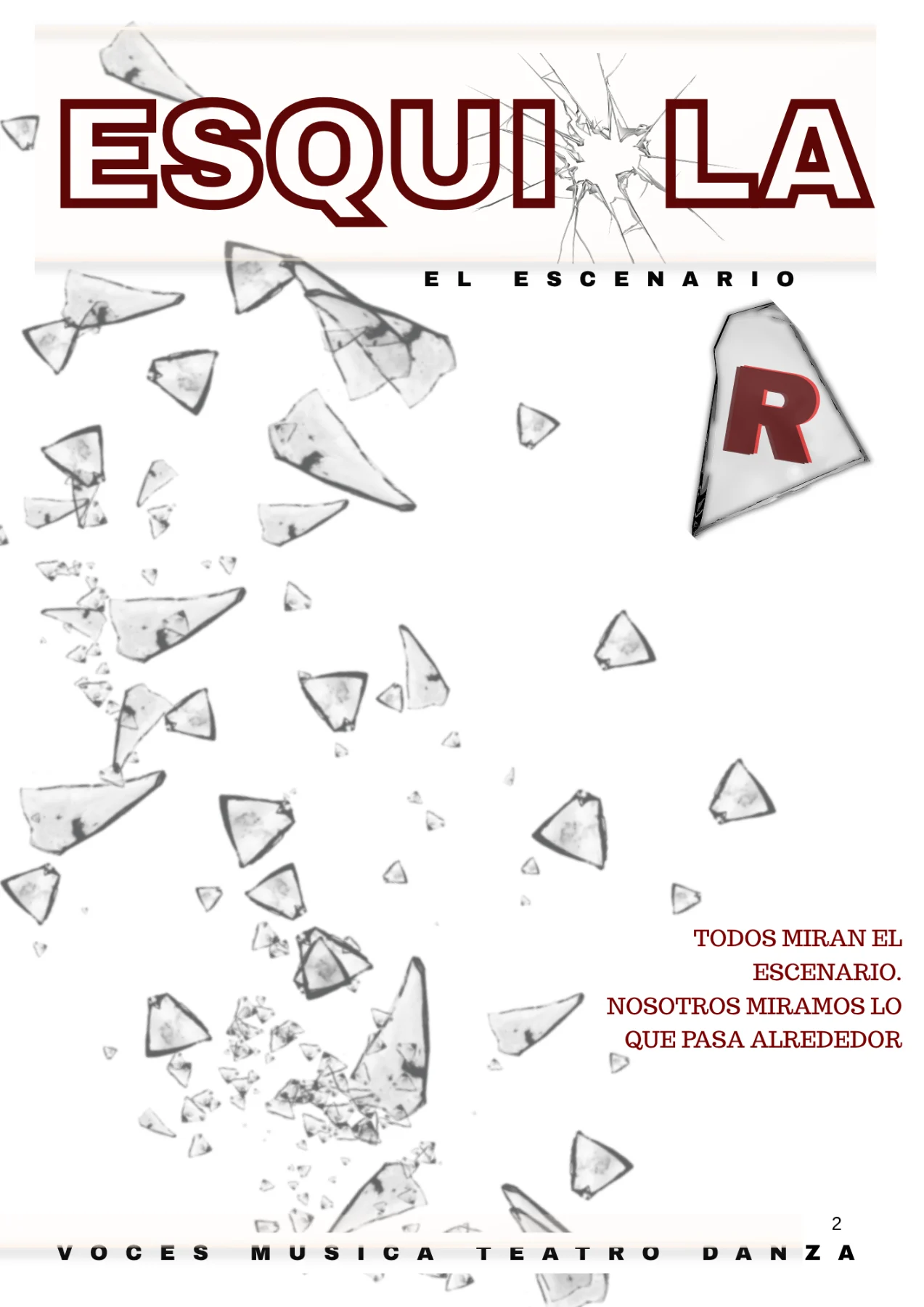 Portada de la edición 01: EL ESCENARIO